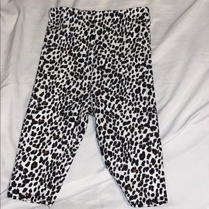 Animal Print Bike Shorts
